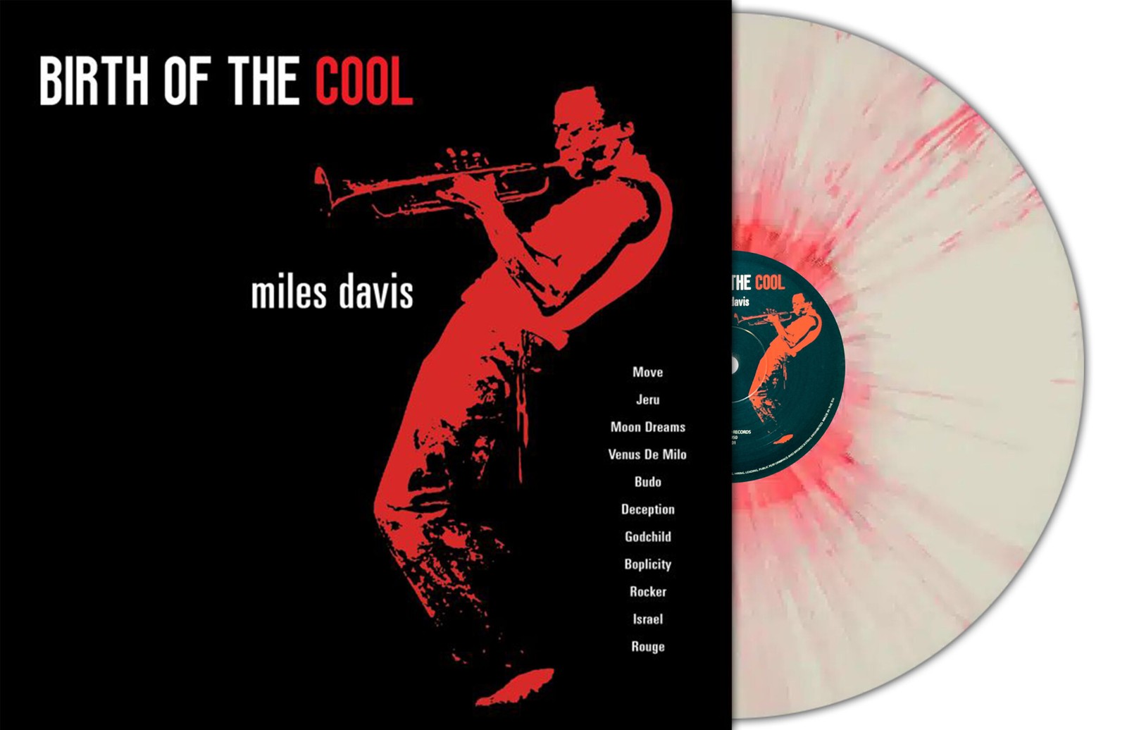 Davis Miles - Birth Of The Cool (White/Red Splatter Vinyl)
