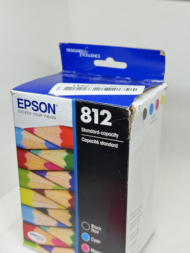 EPSON 812 Standard Capacity Black & Color Combo Pack T812120-BCS For WorkForce - 第 6/6 張圖片