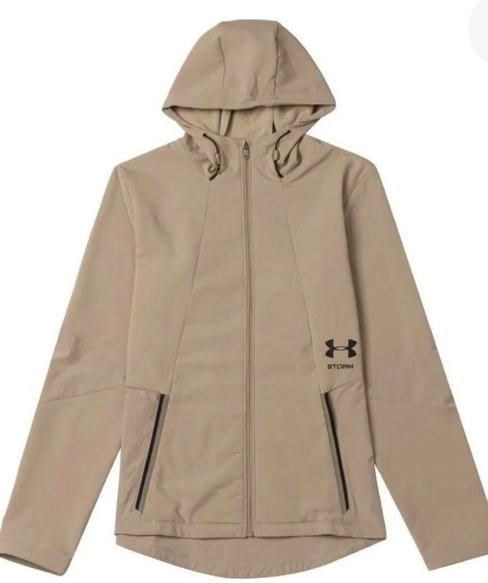 Under Armour Cold Gear Storm Water-Repellant Fleece Lined Jacket Large Tan
Opens in a new window or