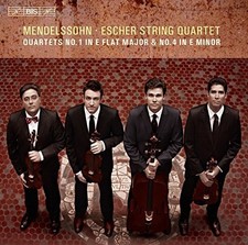 Mendelssohn / Escher - String Quartets Nos. 1 & 4 [New SACD] Hybri