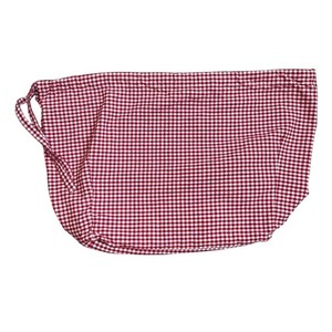 Pottery Barn Kids Sabrina Basket Fabric Liner Red Gingham 12" x 6" x 12" Tall