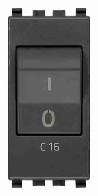 Vimar 20405.16 Eikon Magnetotermico 1P+N C16 Grigio | Prezzo Offerta