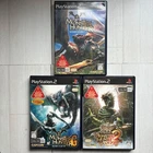Monster Hunter 1 2 G Dos PS2 Game Set Capcom Japan Import Rare Complete