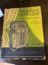 wurlitzer 1250 manual original