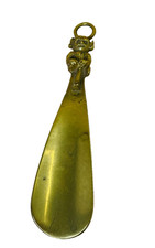 Antique Brass Figural Shoe Horn