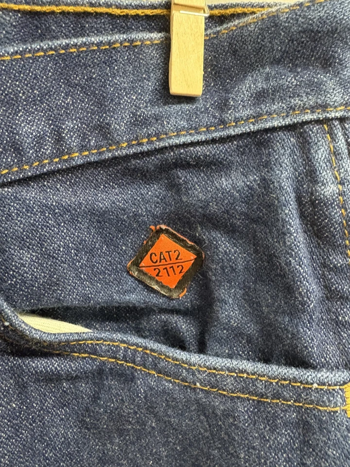Wrangler FR Flame Resistant Jeans Size 36x36 Relaxed Fit  NWOT NFPA 2112 70E - Image 3 of 4