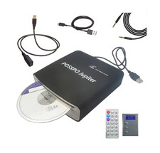 Jupiter CD DVD Player for Car with USB Port AUX Port, Portable External CD Pl...