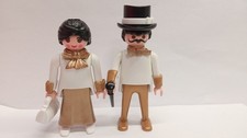 Playmobil casa delle bambole personalizzata coppia vittoriana #11