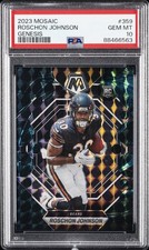 2023 PANINI MOSAIC GENESIS #359 ROSCHON JOHNSON PSA 10