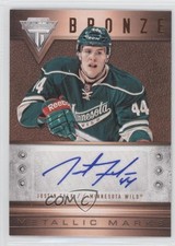 2012-13 Panini Rookie Anthology Titanium Metallic Marks Justin Falk #36 Auto 0c2