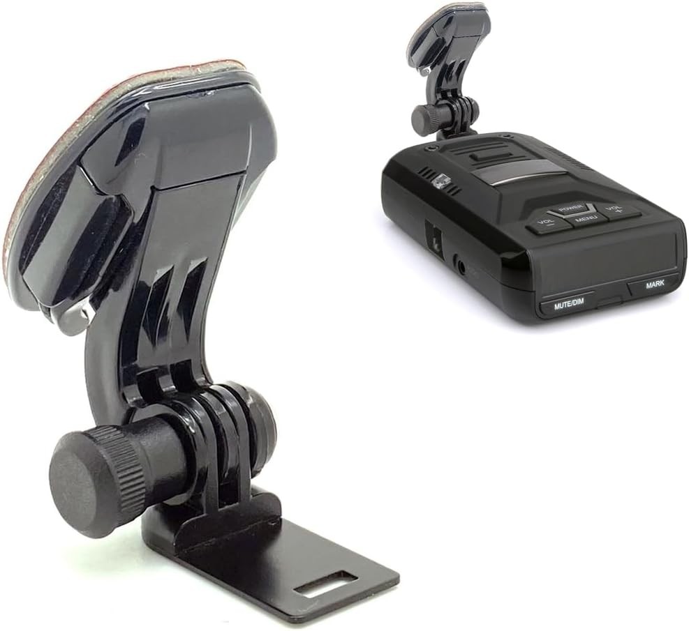 LyGear Radar Detector Easy nnect Adhesive Mount for Uniden R1 R3 R7 Black 