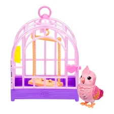 Little Live Pets My Really Real Bird &Cage Rosie Interactive Pet Bird 20+ Sounds