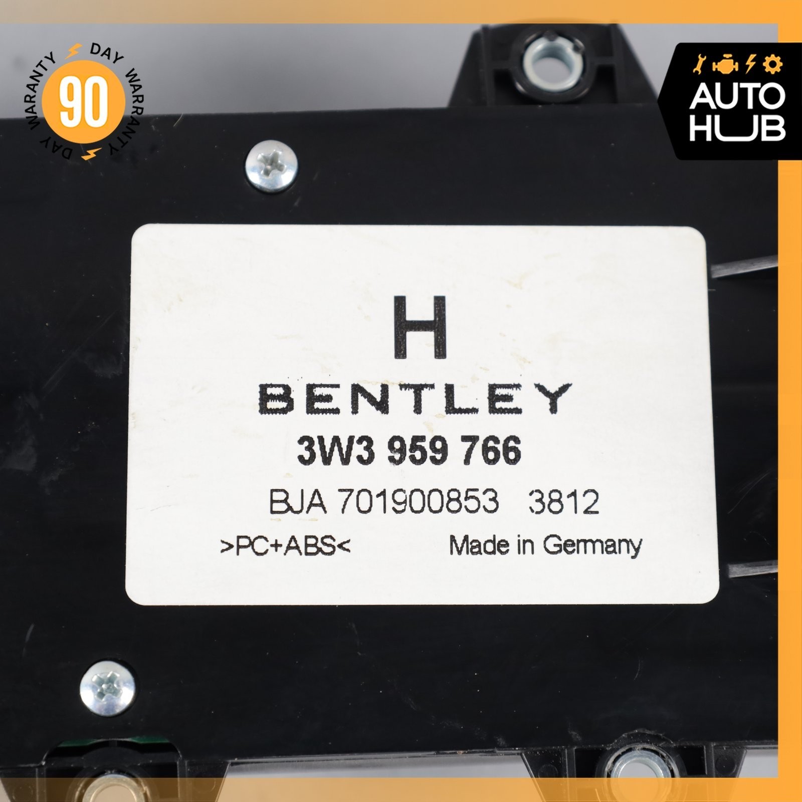 12-18 Bentley Continental GT GTC Front Right Seat Control Memory Switch OEM 30k