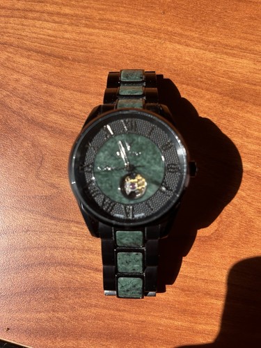 Vincero Watch - Italian Marble Automatic - Green/Black - Excellent Condition - Picture 5 of 7