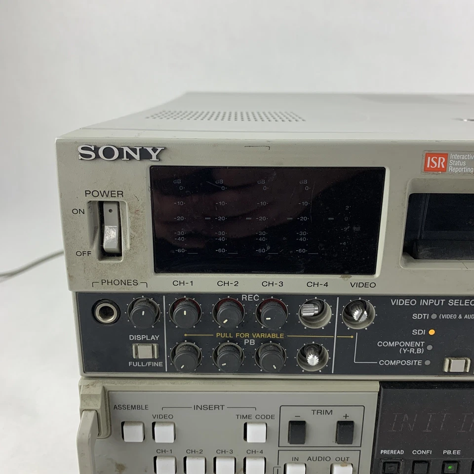 Grabadora de casete de video digital Sony DNW-A75 Betacam motor error piezas reparación Foto 3 de 4