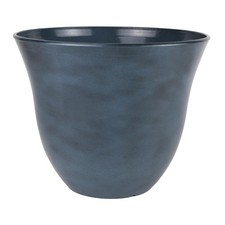 Classic Home & Garden Honeysuckle Resin Planter 15" Blue Jean - Indoor/Outdoor