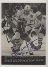 2014-15 Upper Deck Masterpieces Wire Photos James van Riemsdyk #218 Auto 07pz