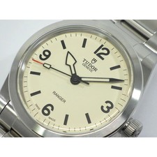TUDOR WATCH RANGER 79930 CHRONOMETER AUTOMATIC DUNE WHITE DIAL STAINLESS STEEL 5