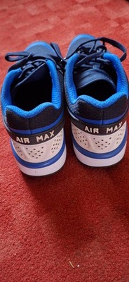 Nike Air Max Herren Sneaker Blau/Schwarz/Weiß EU 44 Low Top Schnürung