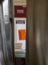 35" X 48" Home Decorator Snow Drift Cordless Light Filtering Cellular Shade