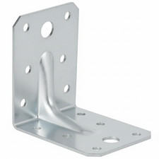 Angle Corner Brackets for Wood 70x70x55x2.0mm Galvanised Heavy Duty Steel L Brac