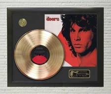 Jim Morrison Greatest Hits Gold or Platinum Framed Record Display