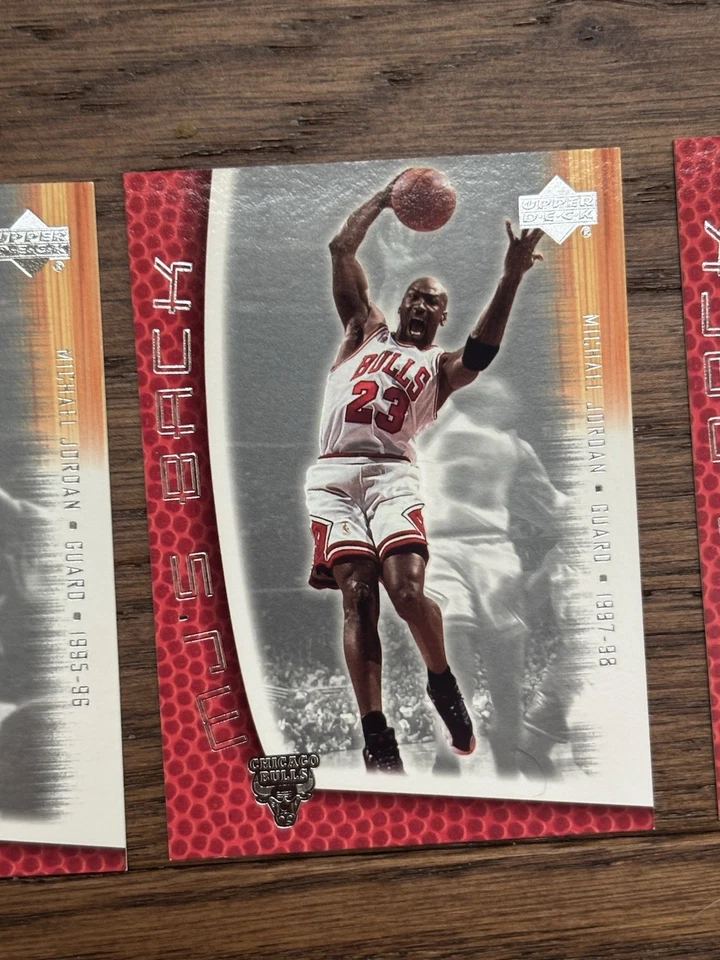 2001-02 Upper Deck MJ'S Back - Michael Jordan 3 Card Lot - Image 3 of 4