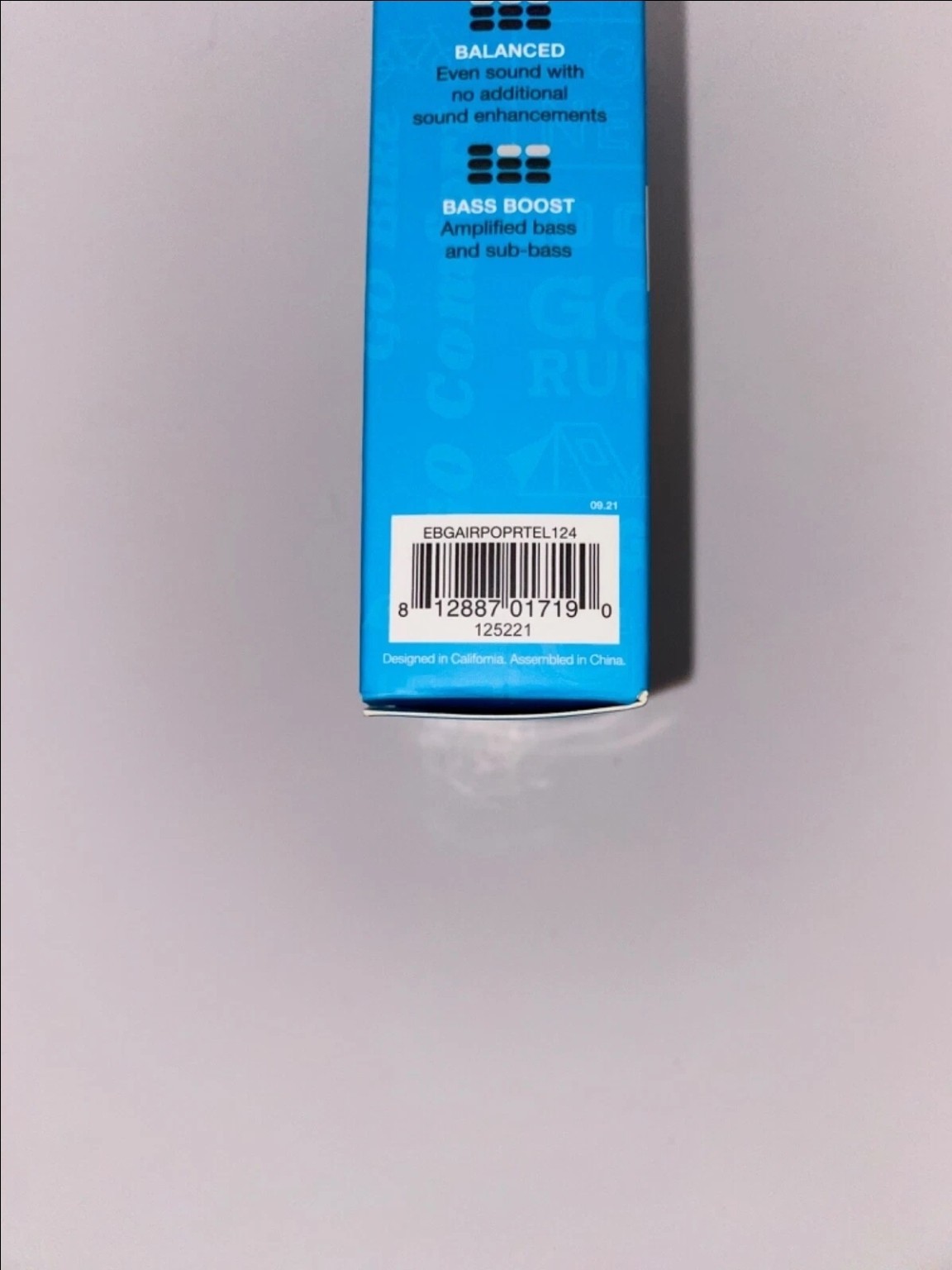 JLab Go Air Pop True Wireless Bluetooth Earbuds + Charging Case, Teal, Dual