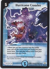 Duel Masters DM-10  Hurricane Crawler S3/S10 - Super Rare Englisch EX - MINT