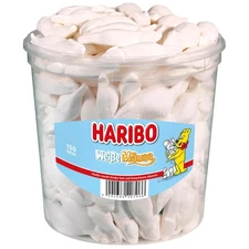 White Mice Candy Tub - 150 Pieces Bulk Sweets for Parties & Events