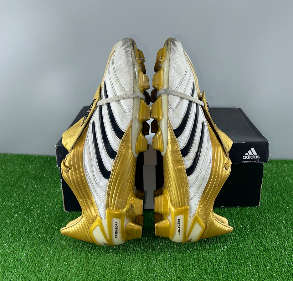 Adidas Predator Absolute FG 2006 Elite US12 UK11.5 Gold boots