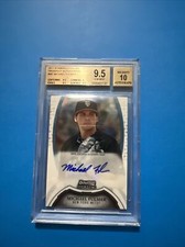 Michael Fulmer 2011 Bowman Sterling Autographs # BSP-MF Beckett 9.5  Auto 10