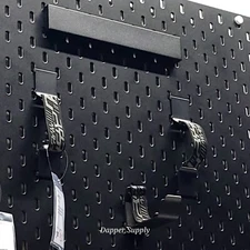 IKEA UPPSPEL 4-Piece Pegboard Accessories Set For Gaming Gear Dark Gray New