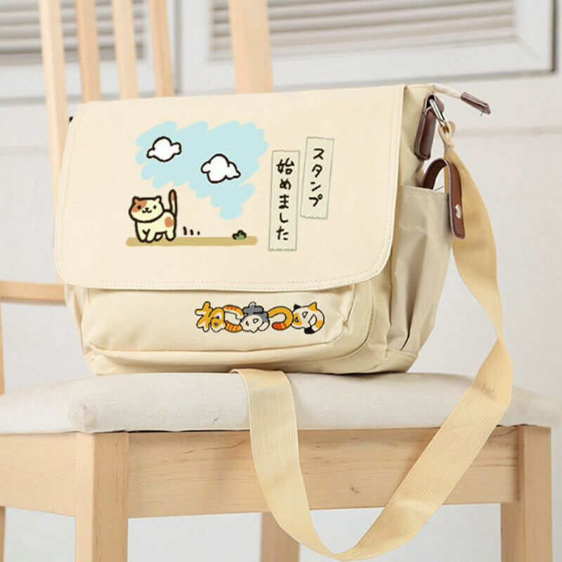 Kawaii Niñas Gatos Bolsos Anime Bolso de Mano Bolso de Libro Bandolera Carteras Bolsos |