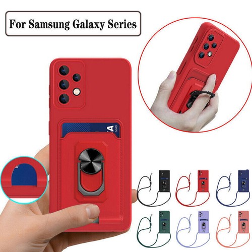 Lanyard Case For Samsung Galaxy S23 Ultra S22 Plus S21 Shockproof Silicone Cover - Picture 4 of 16
