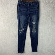 American Eagle Jeans Women  s 4 Regular Hi Rise Jegging Super Stretch X