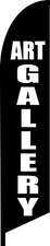 ART GALLERY SWOOPER FEATHER FLAG BANNER SIGN KIT 7121