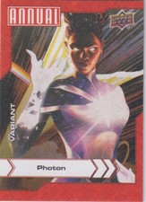 #70 PHOTON 2022-23 2023 Upper Deck Marvel Annual CANVAS VARIANT COVER AVENGERS