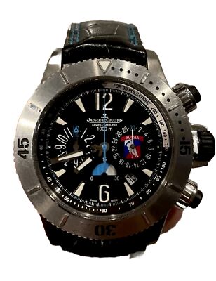 Jaeger Lecoultre Master Diving Chrono Rare Russian Hockey Swiss Luxury Watch