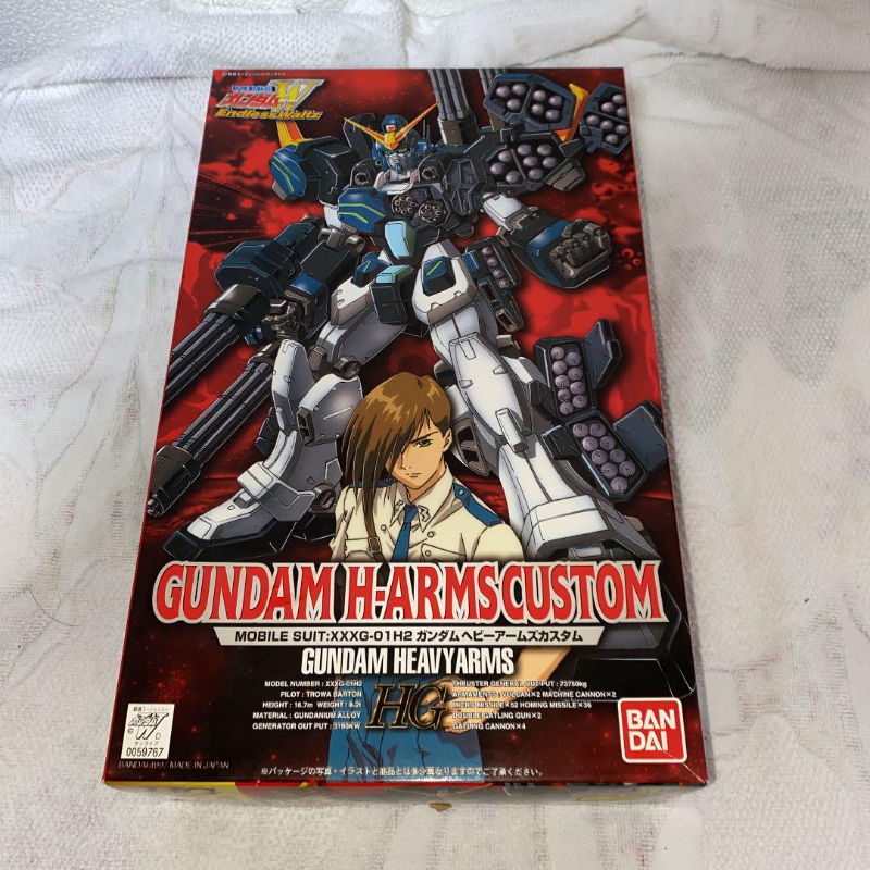 1/100 HG Gundam Heavy Arms Custom New Mobile Report Gundam W