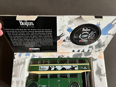 Corgi ビートルズバス 77番 ペニーレイン行き Corgi Classics The Beatles Collection Penny Lane Bus 1997 | eBay