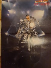 Large ROB HALFORD JUDAS PRIEST 80s Classic INGER LORRE NYMPHS A3 POSTER Kerrang