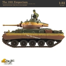 ☆ 1:32 21st Century Toys Ultimate Soldier WWII US Marine Corps M24 Chaffee Tank