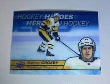 2021-22 Upper Deck Tim Hortons Hockey Heroes Card Sidney Crosby H-13 Penguins