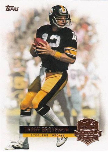 Terry Bradshaw #QI-TB 2012 Topps QB Immortals card