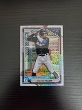 Andres Valor - 2024 Bowman Chrome 1st Prospect #BCP-196 - MOJO REFRACTOR