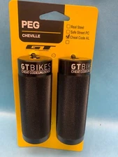 GT BMX Aluminum Bike Pegs Fits 3/8 Axle ( Pair ) - Back or Front Wheel