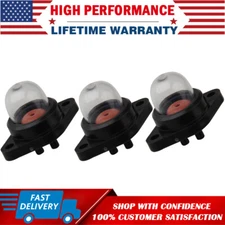 3x Chainsaw Primer Bulb 530071835 530047213 188-513 For Walbro Poulan Craftsman
