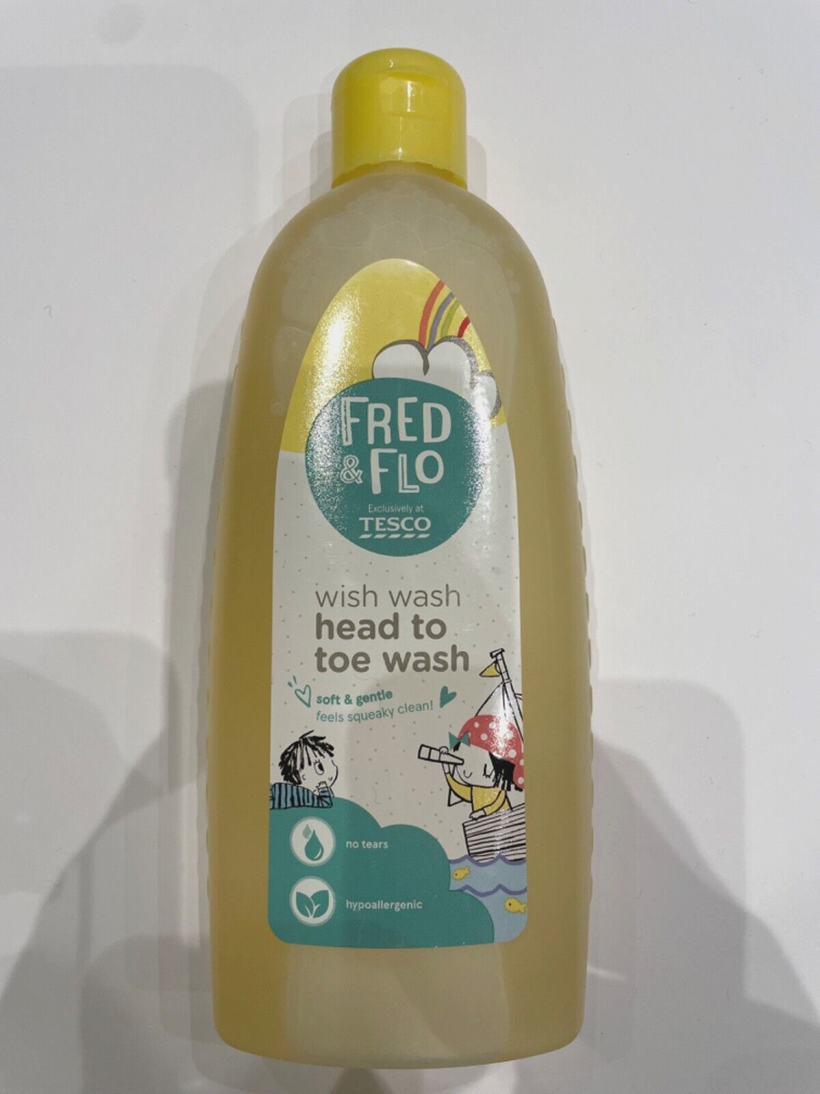 TESCO FRED Flo Head to Toe Wash, 500ml