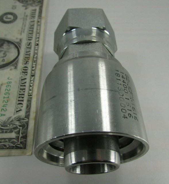 1" JIC Female Swivel x 1" Crimp Continental Hydraulic Hose Fittings B2JCFX1616 eBay